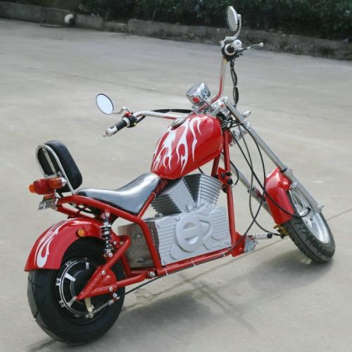 Электромотоцикл GreenCamel Чоппер C100