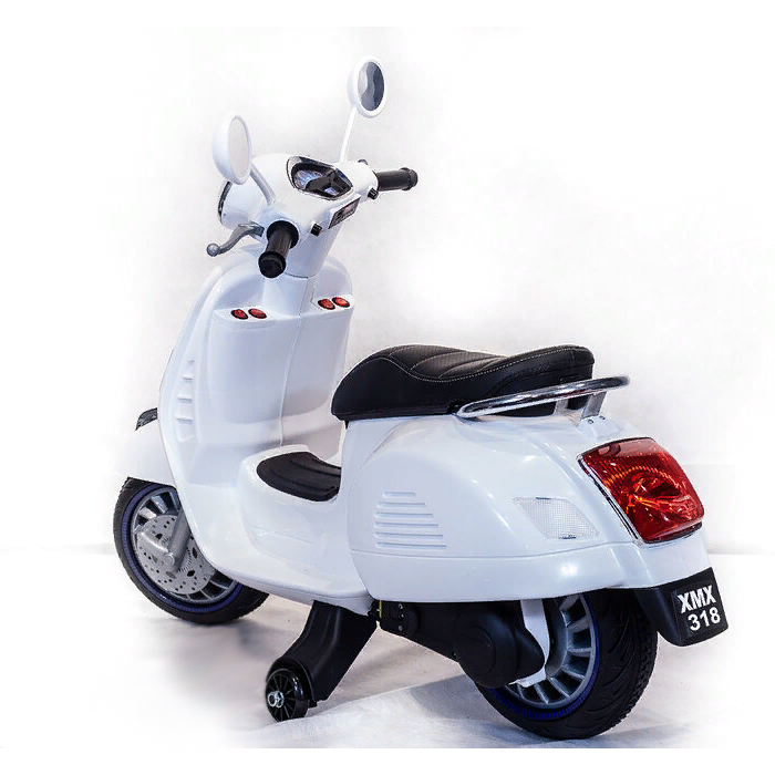 Купить детский электромотоцикл Vespa XMX 318 недорого
